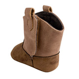 Baby Deer Boys Western Star Cowboy Boots Crib Shoes Newborn Size 0 3 Months